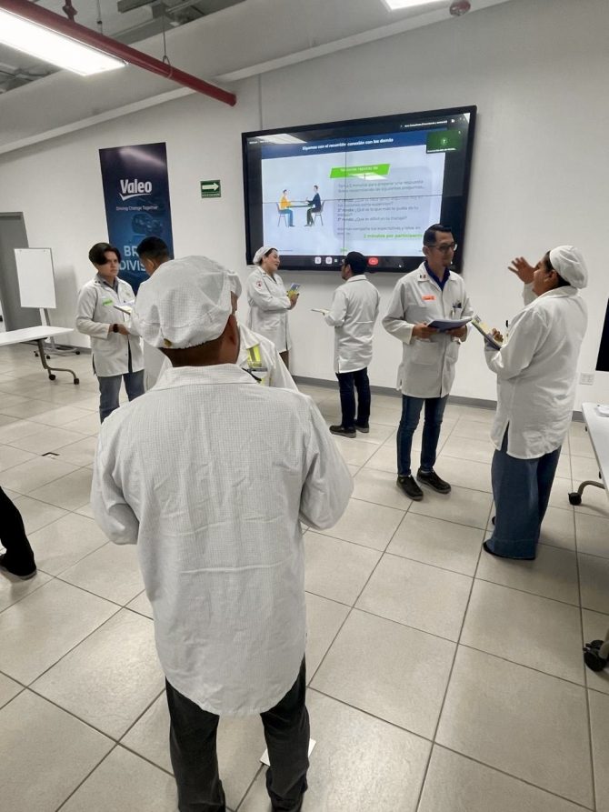 Academia de Supervisores Valeo Río Bravo Tamaulipas.