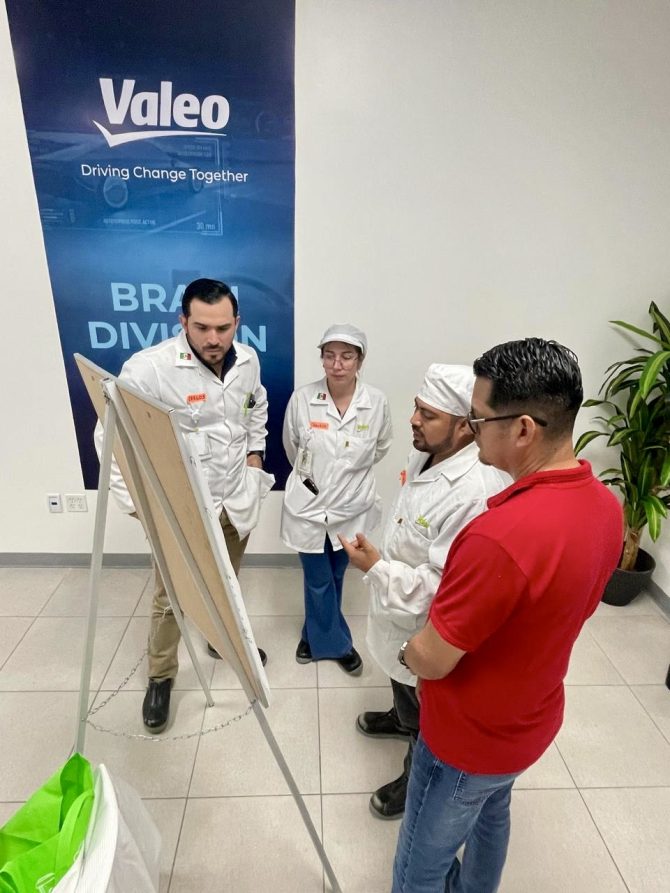 Academia de Supervisores Valeo Río Bravo Tamaulipas.