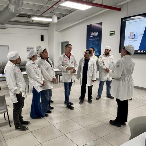 Academia de Supervisores Valeo Río Bravo Tamaulipas.