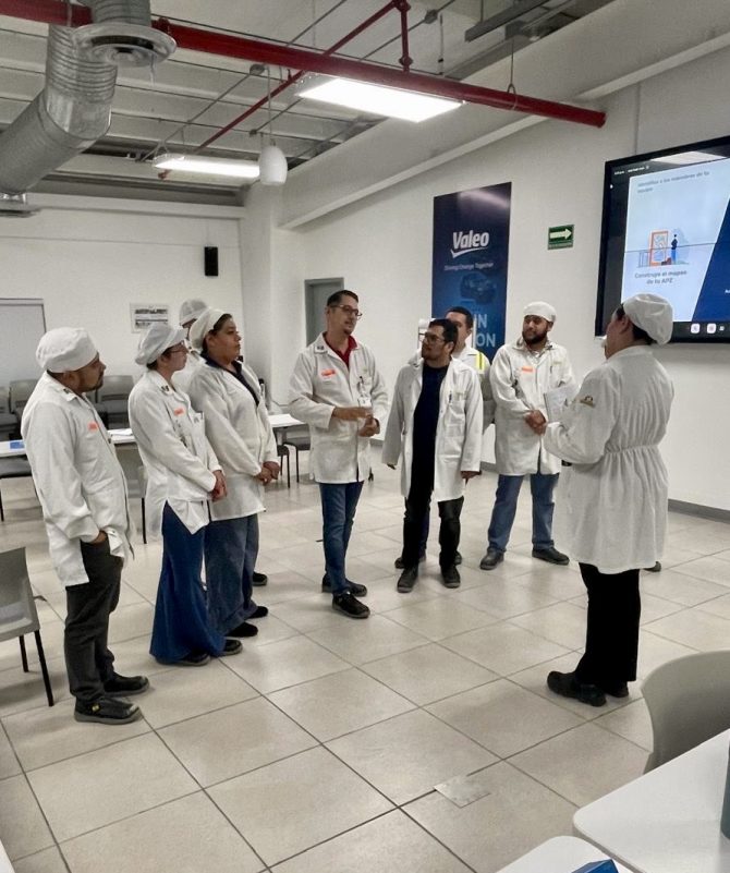 Academia de Supervisores Valeo Río Bravo Tamaulipas.