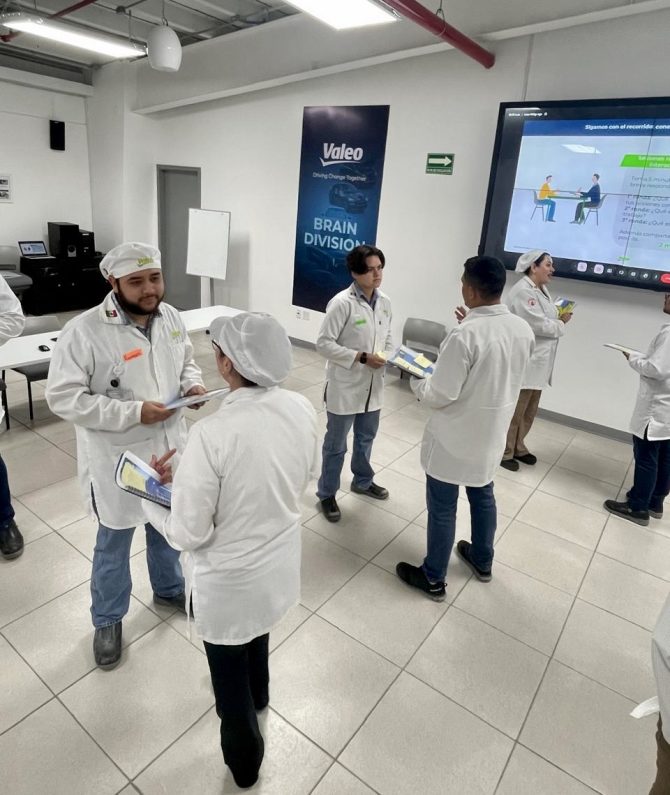 Academia de Supervisores Valeo Río Bravo Tamaulipas.